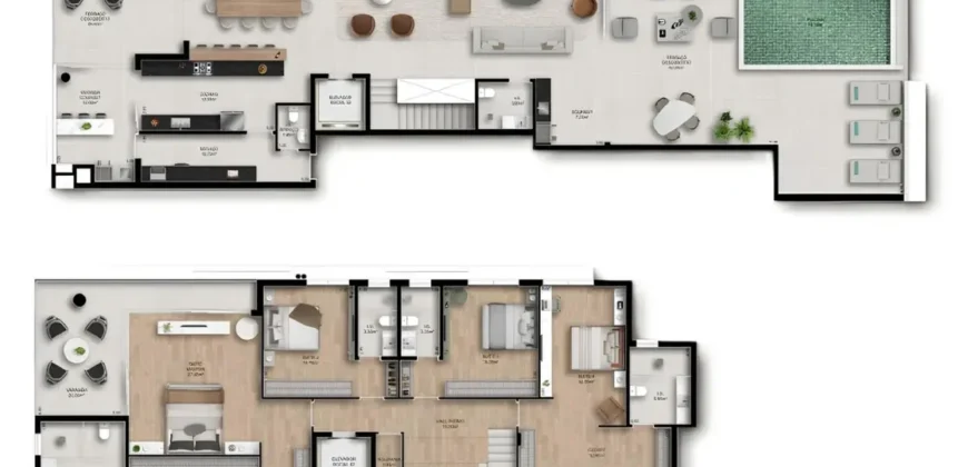 Penthouse zum Verkauf in Curitiba