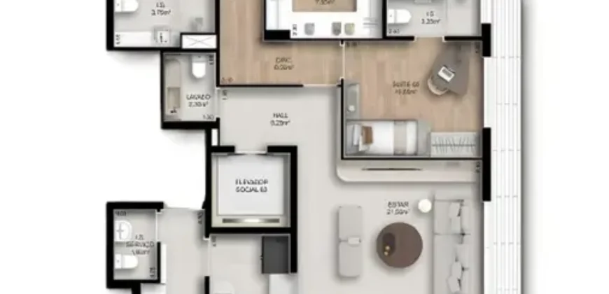 Wohnung zum Verkauf in Curitiba